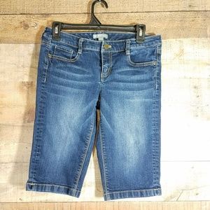 New York and Company Capris Sz 4